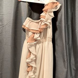 One shoulder dress